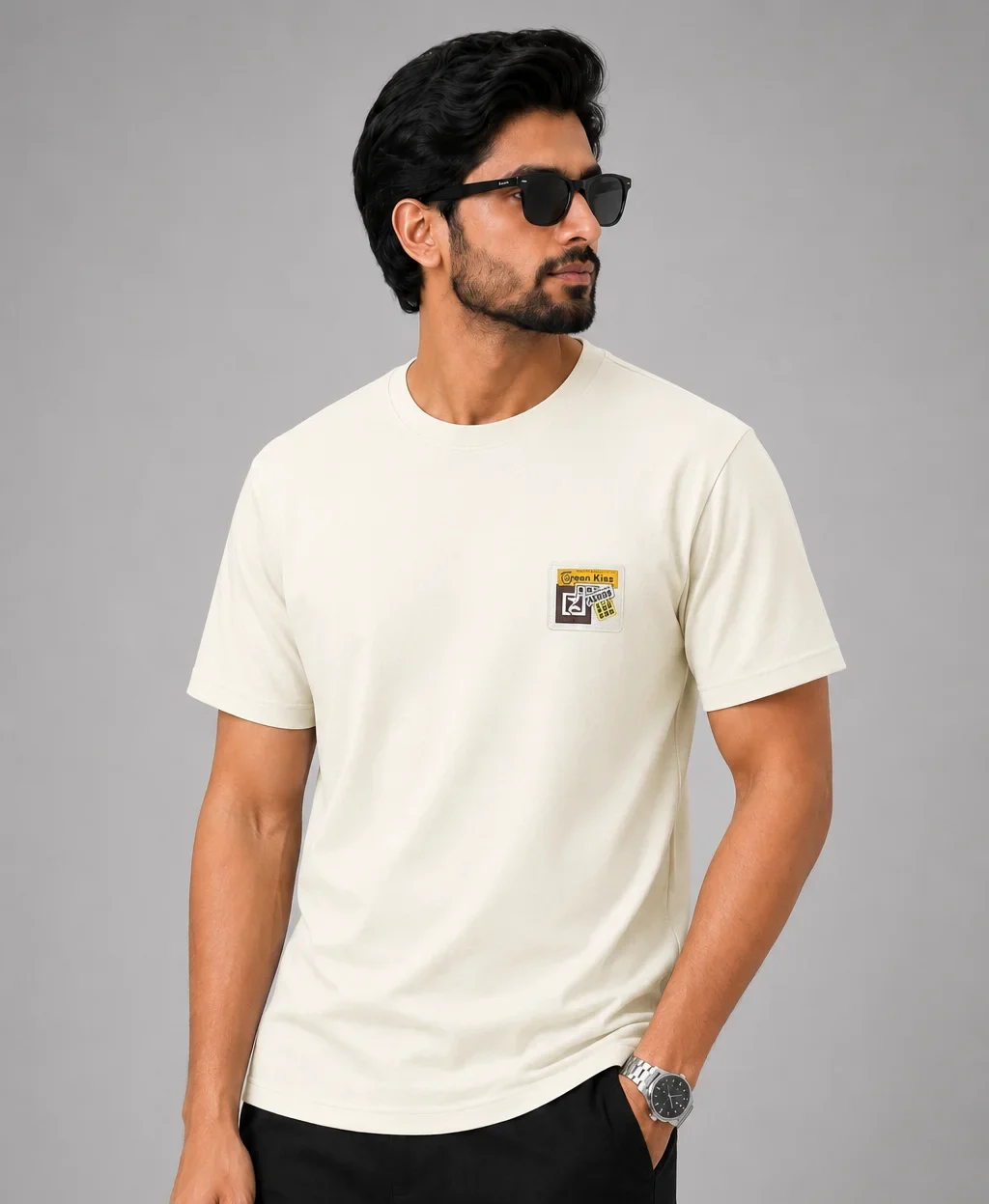 Grows Kiss Semi Drop Shoulder T-Shirt