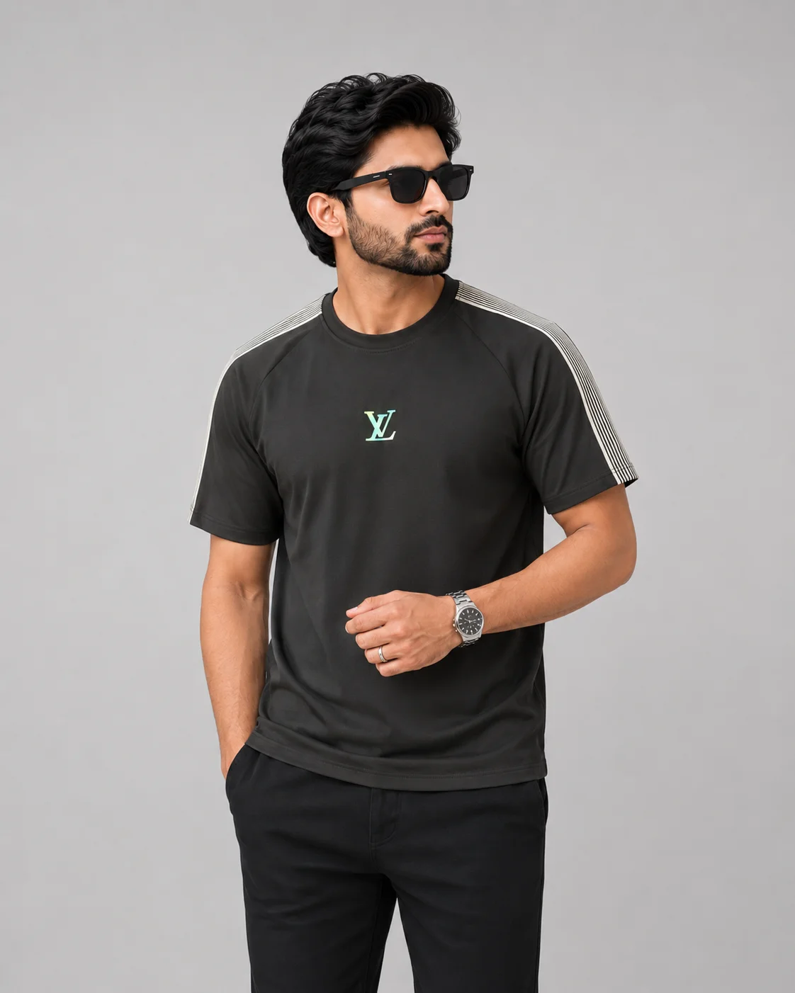 LV Semi Drop Shoulder T-Shirt